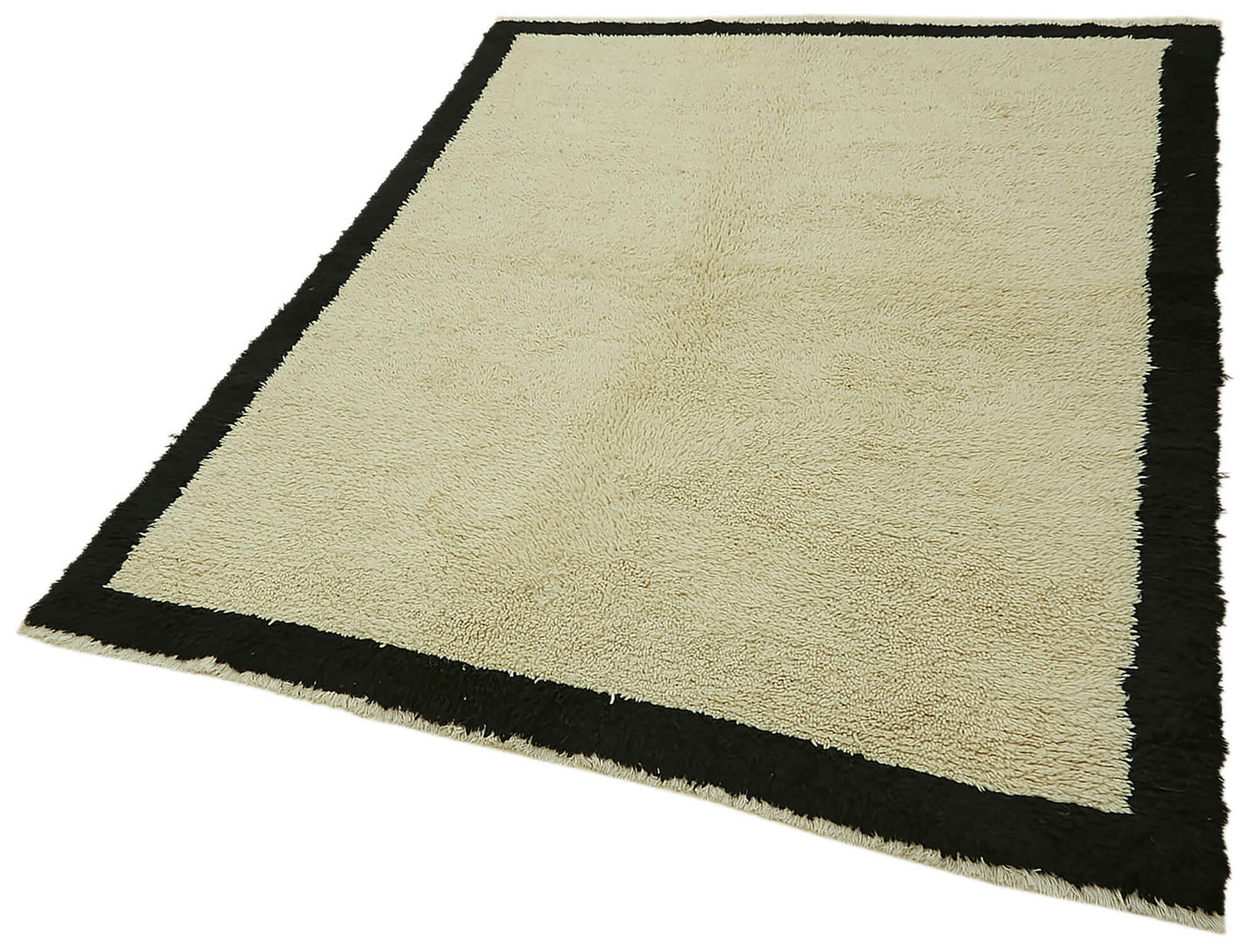 5x6 Beige Vintage Tulu Rug - 45732