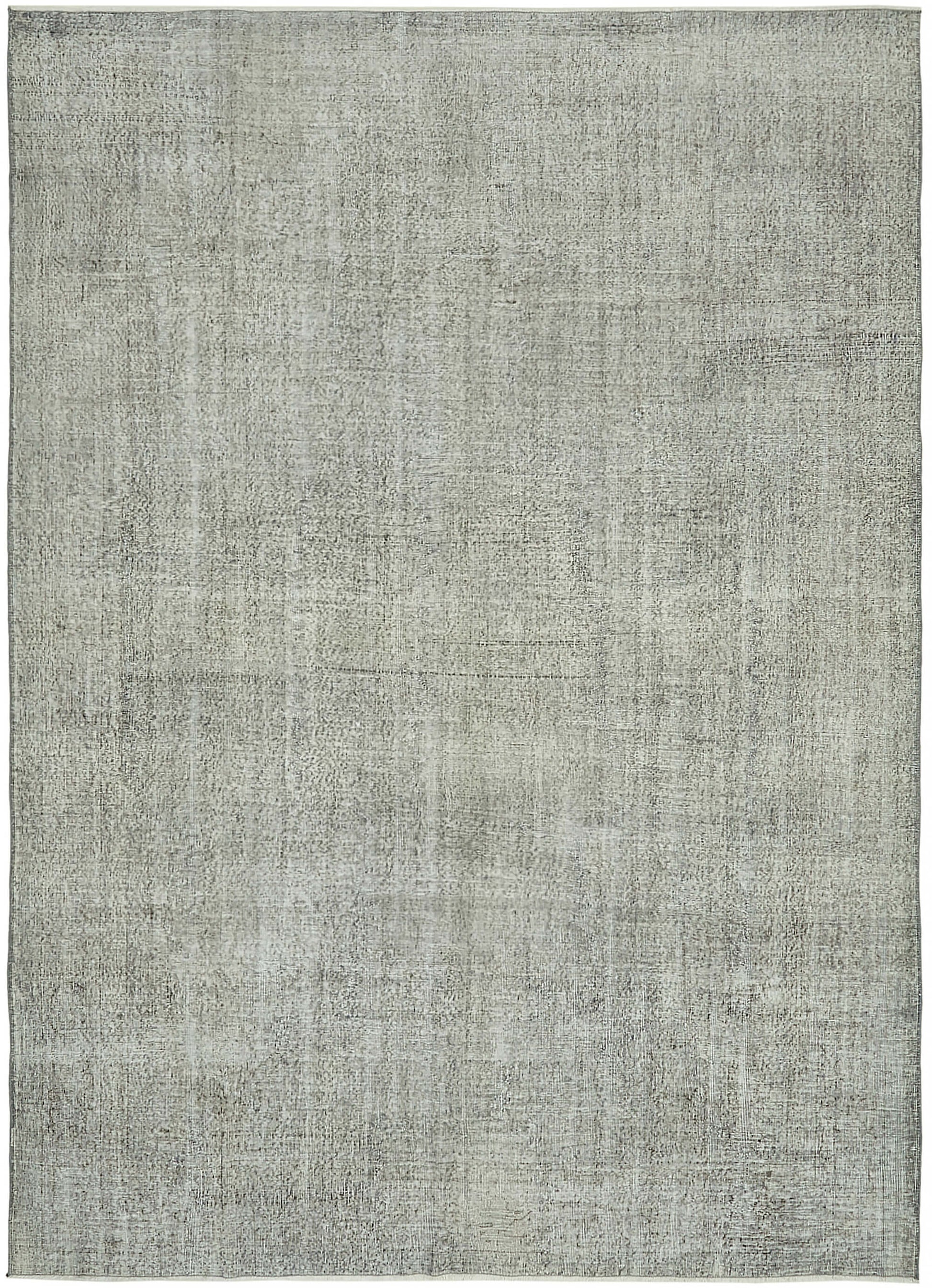 9x12 Grey Overdyed Large Area Rug - 46037