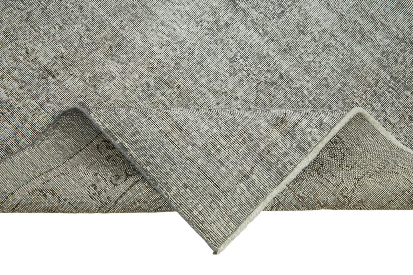 9x12 Grey Overdyed Large Area Rug - 46037