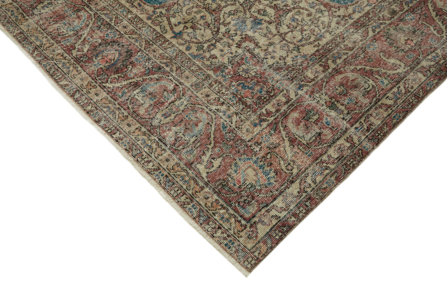 9x12 Beige Vintage Large Area Rug - 46042