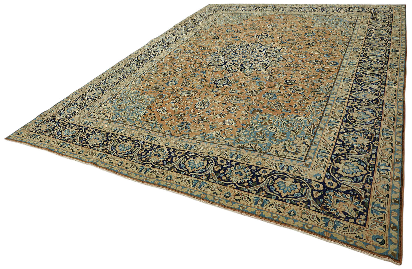 10x13 Beige Vintage Large Area Rug - 46142