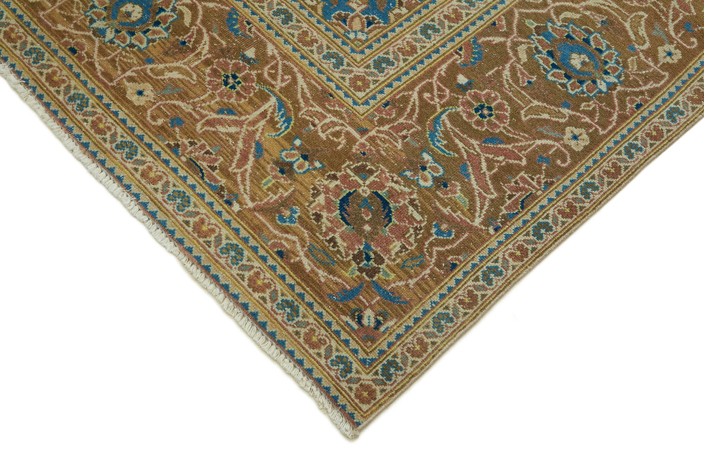 8x11 Beige Vintage Large Area Rug - 46144