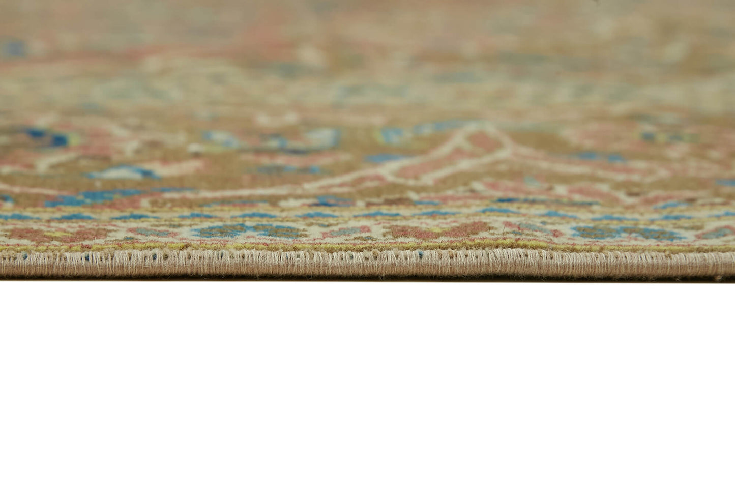 8x11 Beige Vintage Large Area Rug - 46144