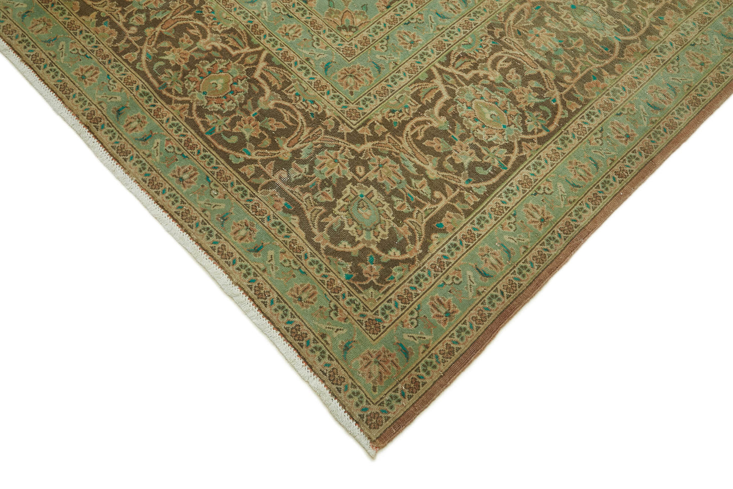 10x13 Beige Vintage Large Area Rug - 46146