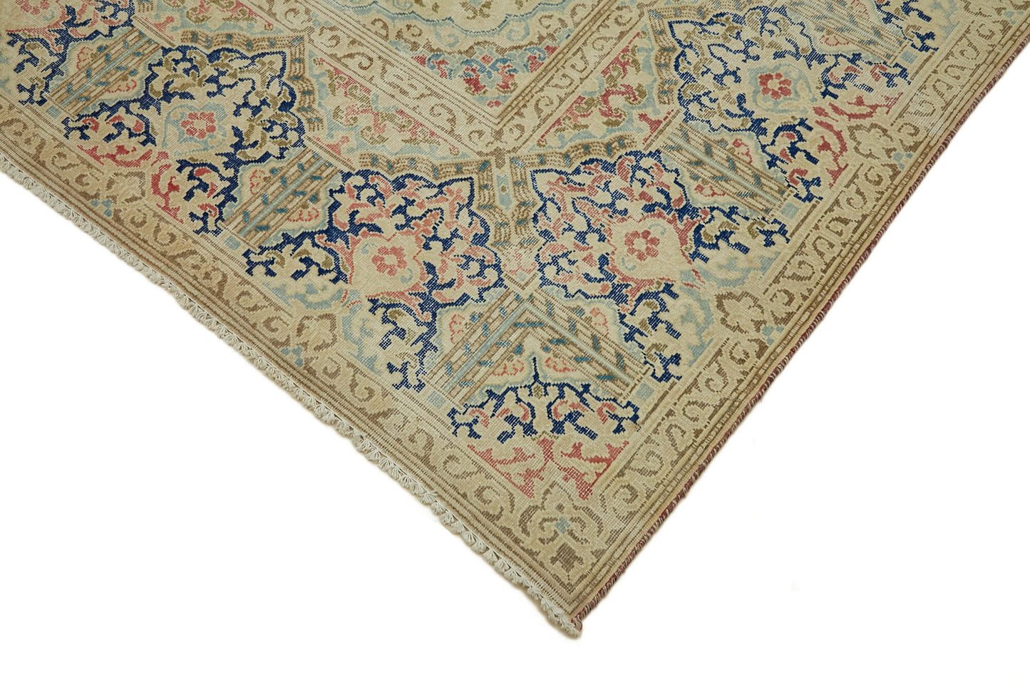 10x13 Beige Vintage Large Area Rug - 46151