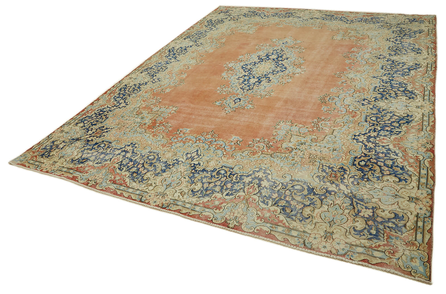 10x13 Beige Vintage Large Area Rug - 46152