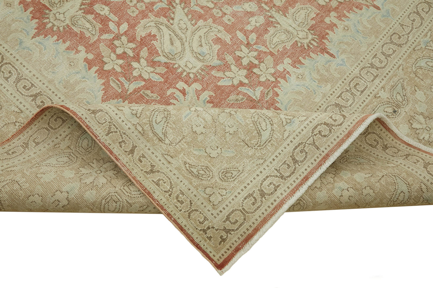 9x13 Beige Vintage Large Area Rug - 46153