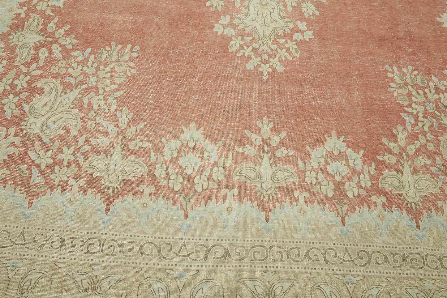 9x13 Beige Vintage Large Area Rug - 46153