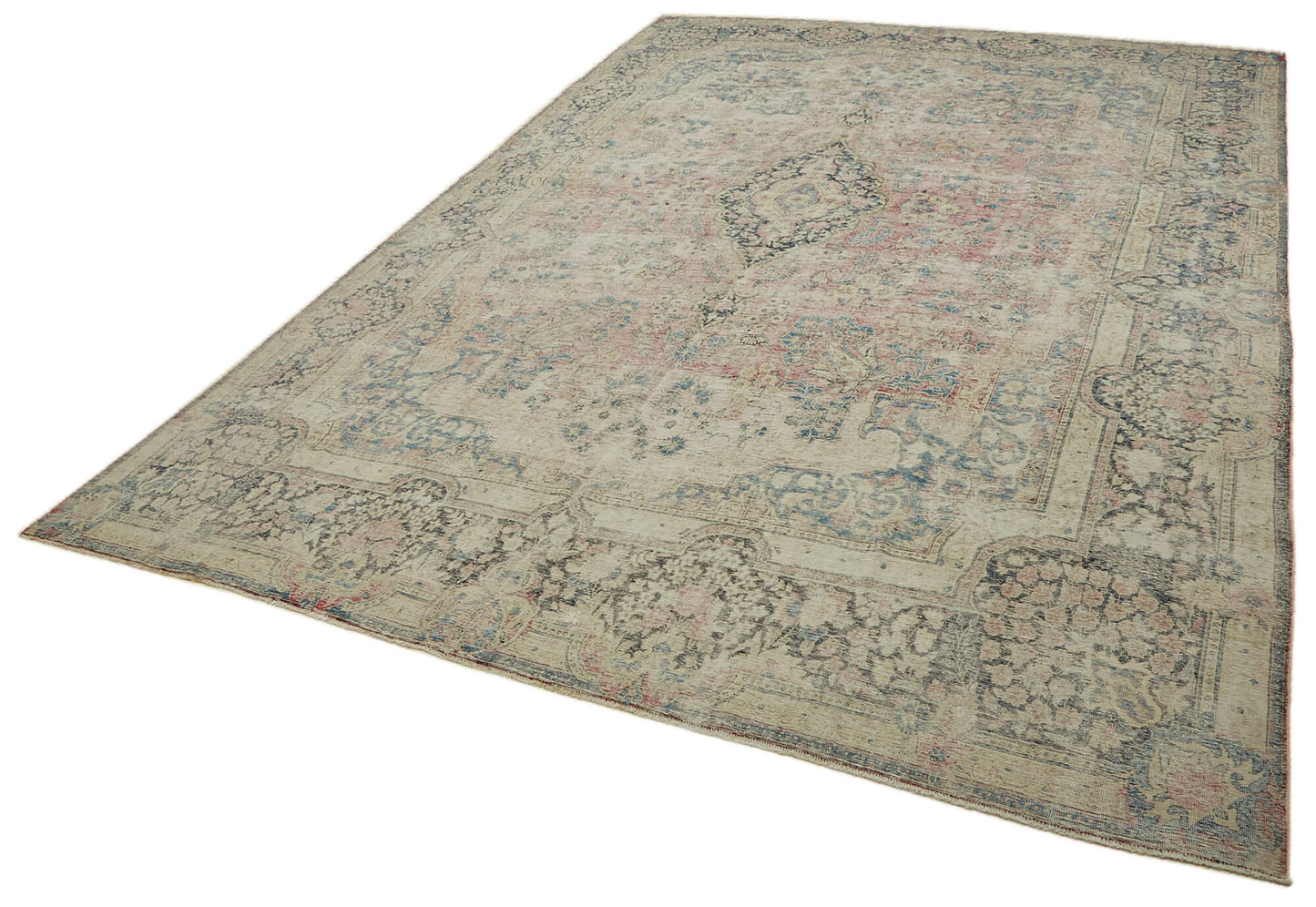 11x16 Beige Vintage Large Area Rug - 46154