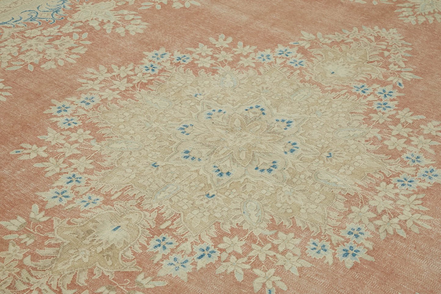 10x12 Beige Vintage Large Area Rug - 46158