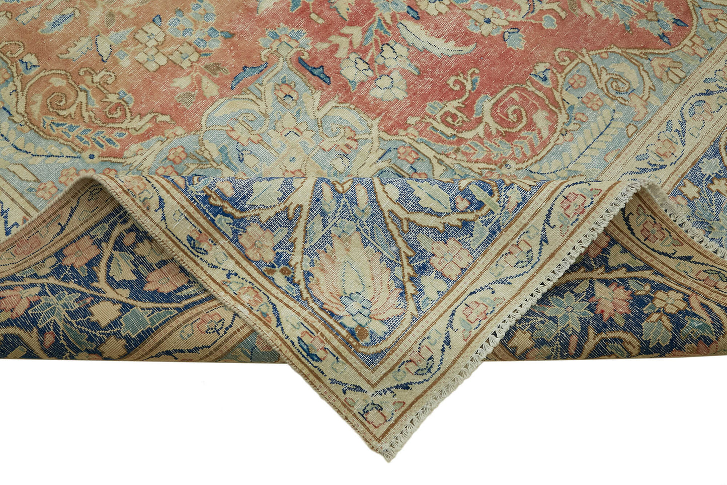 9x13 Beige Vintage Large Area Rug - 46160