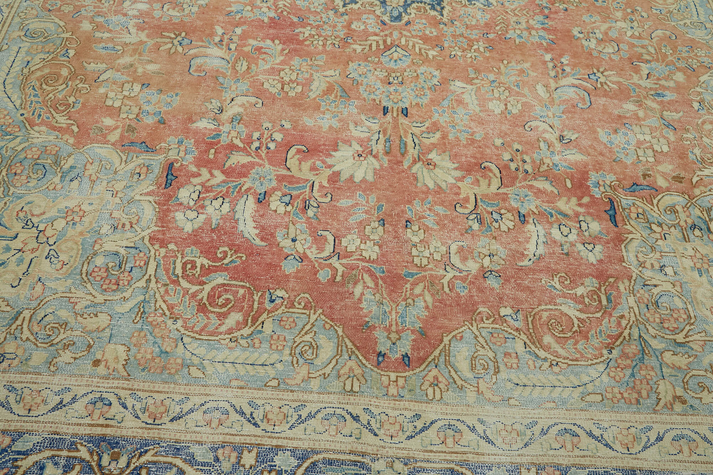 9x13 Beige Vintage Large Area Rug - 46160