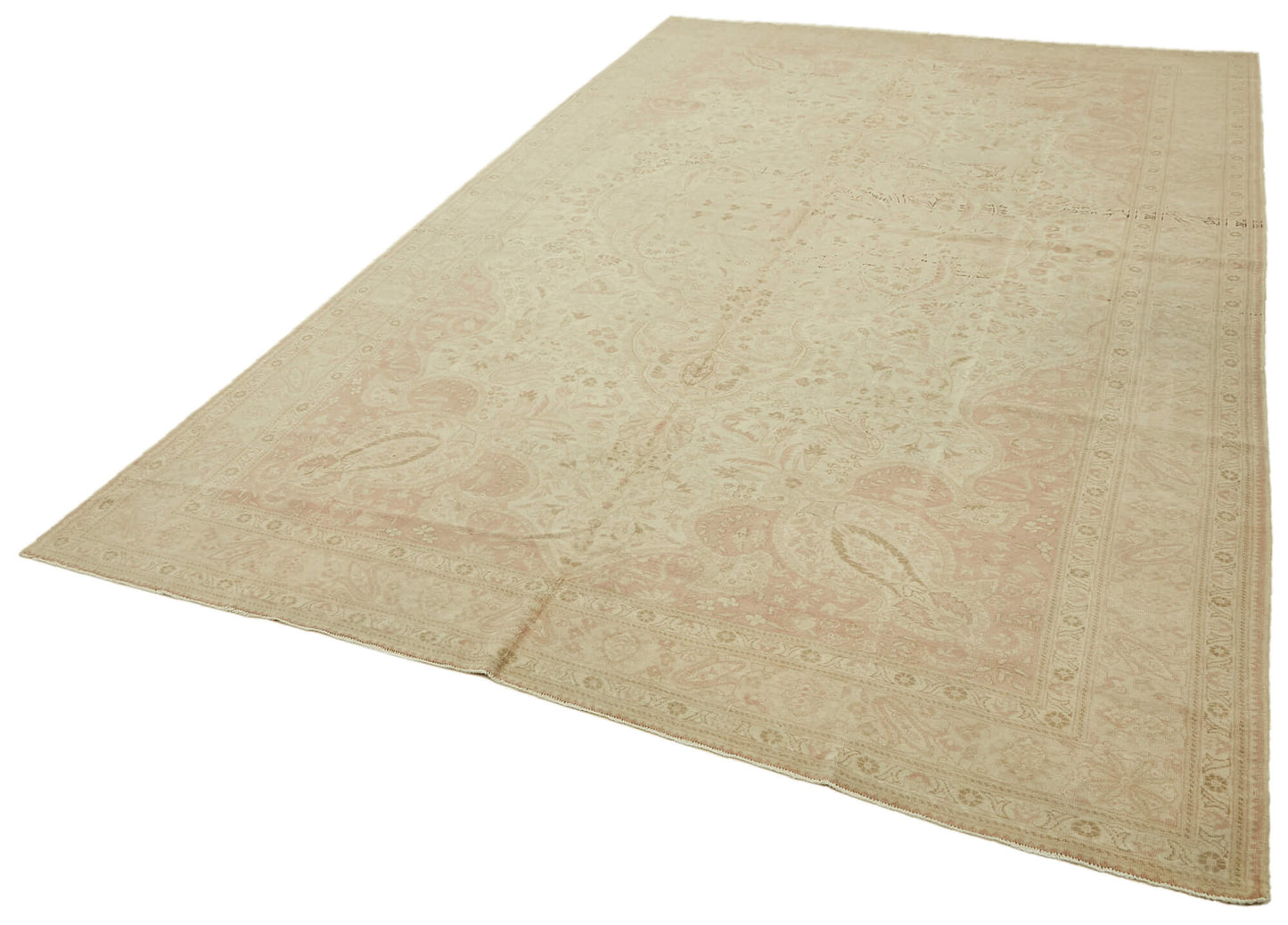 8x13 Beige Vintage Large Area Rug - 46171