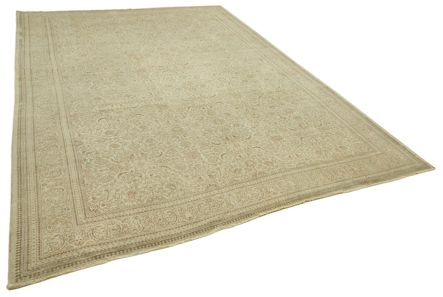 9x13 Beige Vintage Large Area Rug - 46172