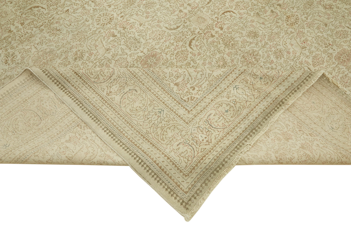 9x13 Beige Vintage Large Area Rug - 46172