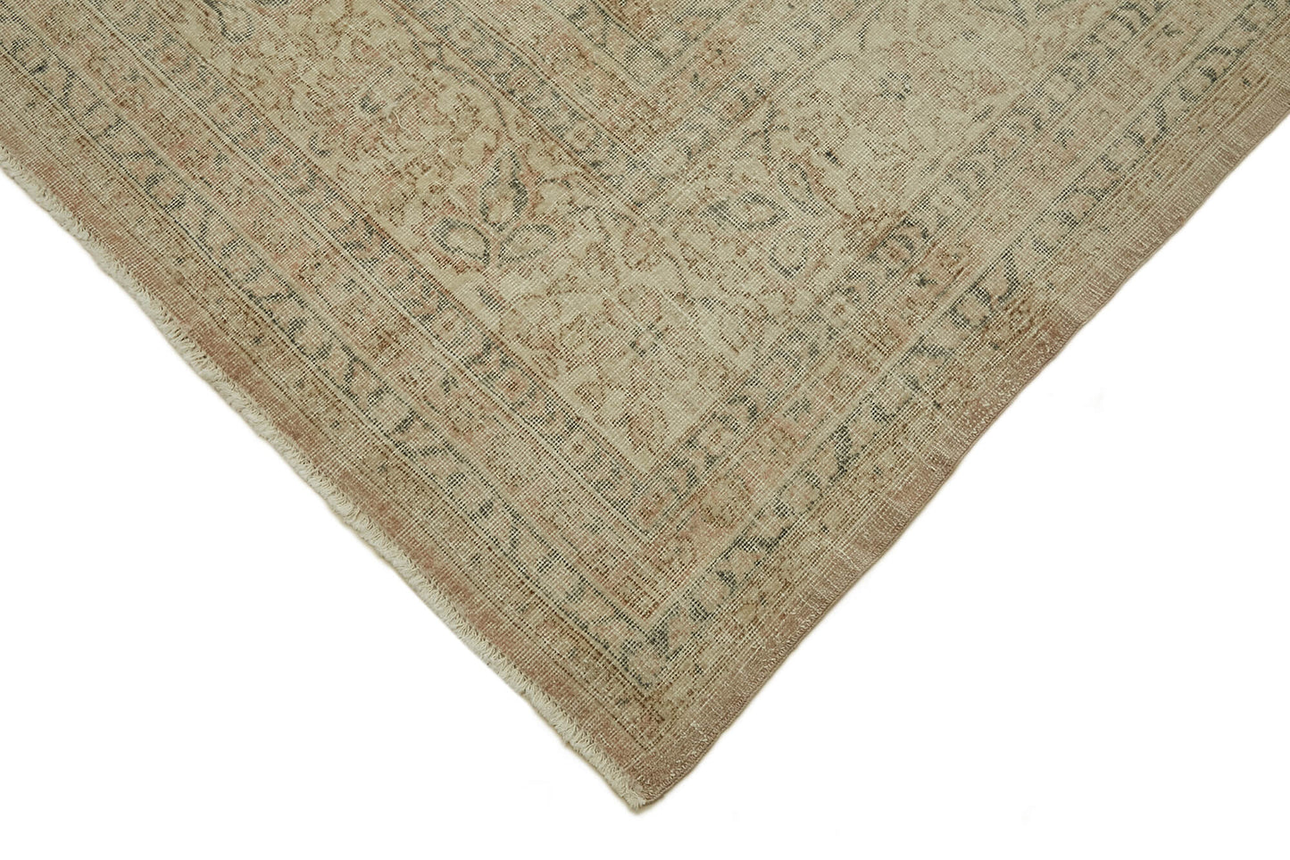 10x13 Beige Vintage Large Area Rug - 46174