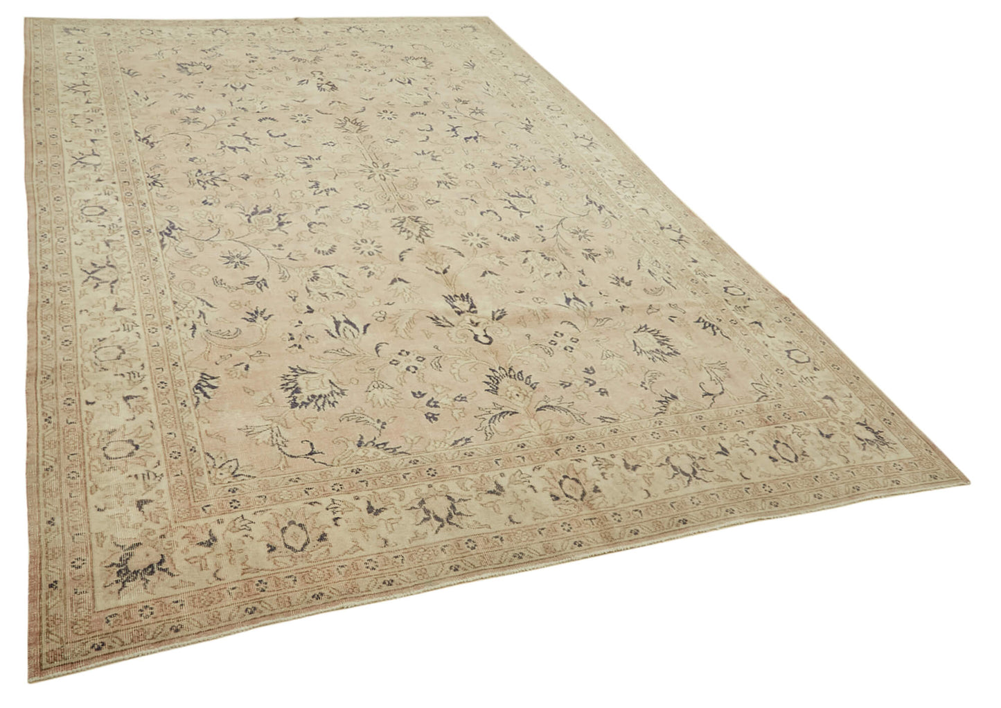 8x12 Beige Vintage Large Area Rug - 46181