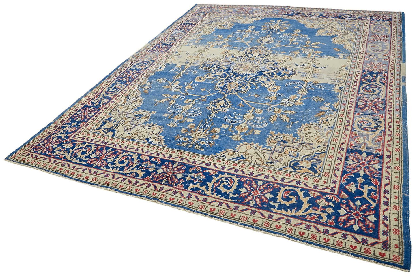 9x12 Beige Vintage Large Area Rug - 46184