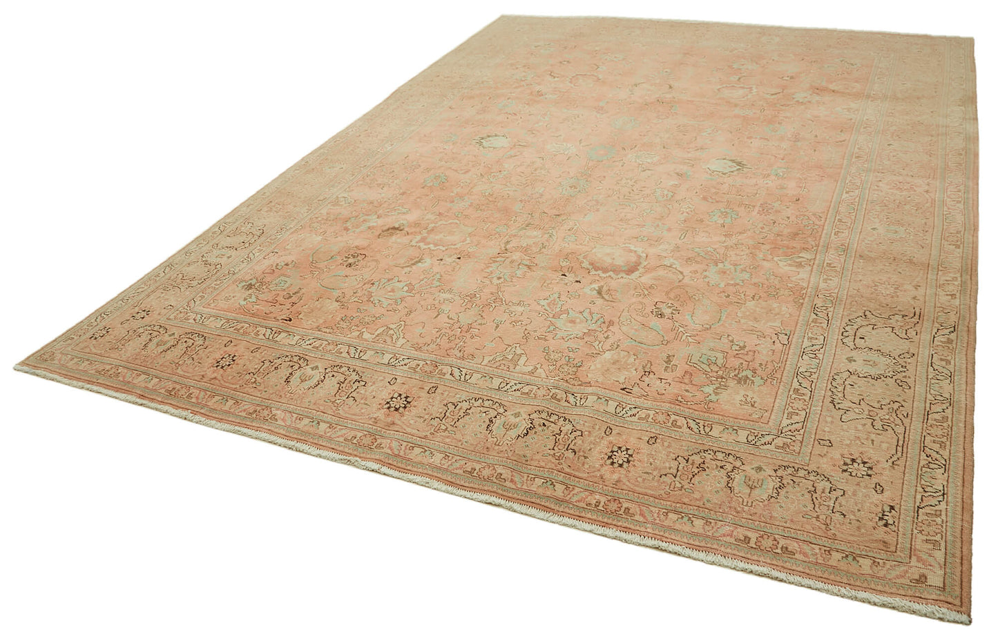 9x13 Beige Vintage Large Area Rug - 46187