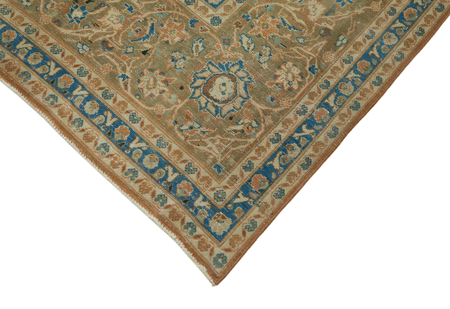 10x13 Beige Vintage Large Area Rug - 46188