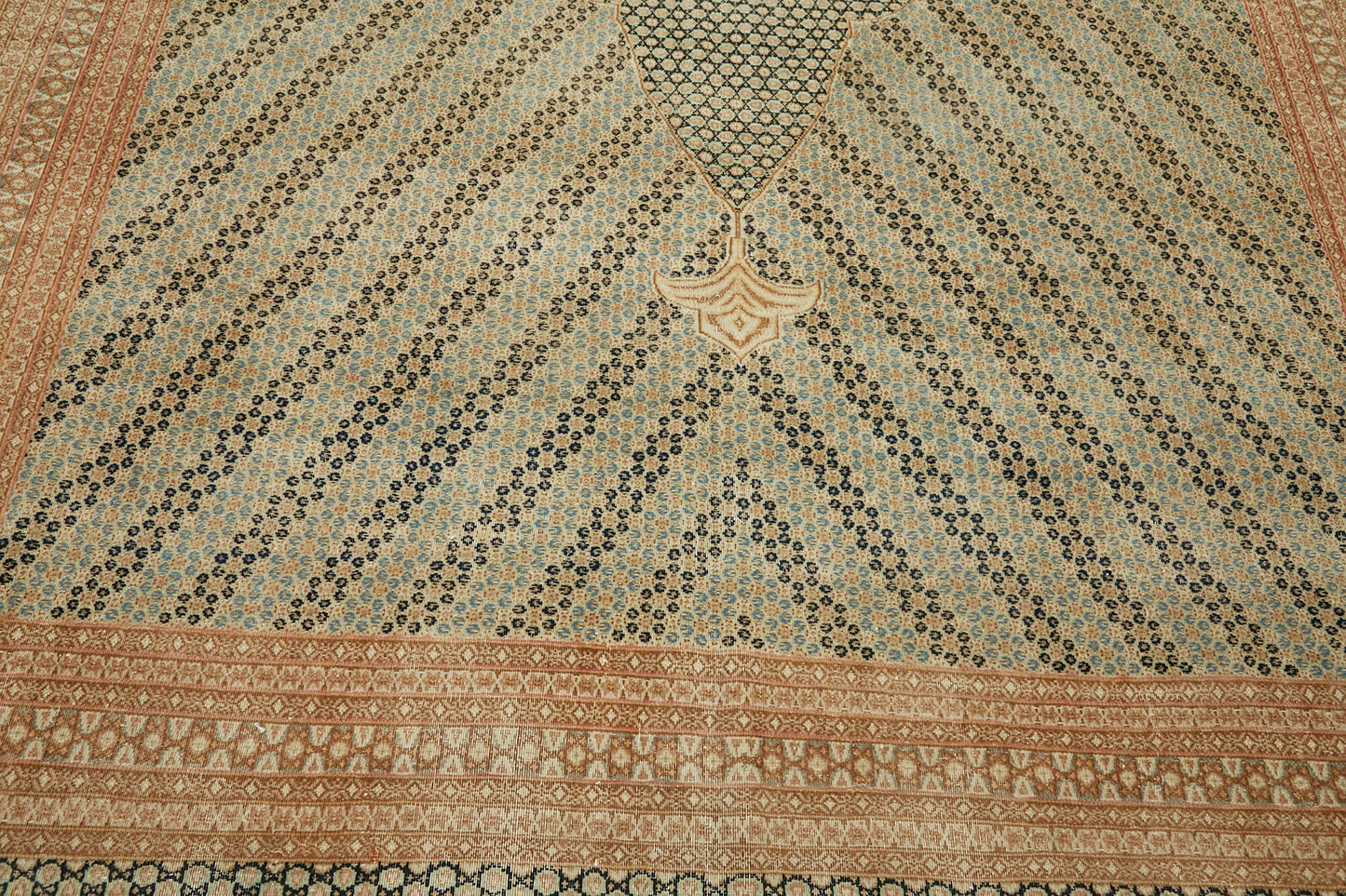 9x12 Beige Vintage Large Area Rug - 46196