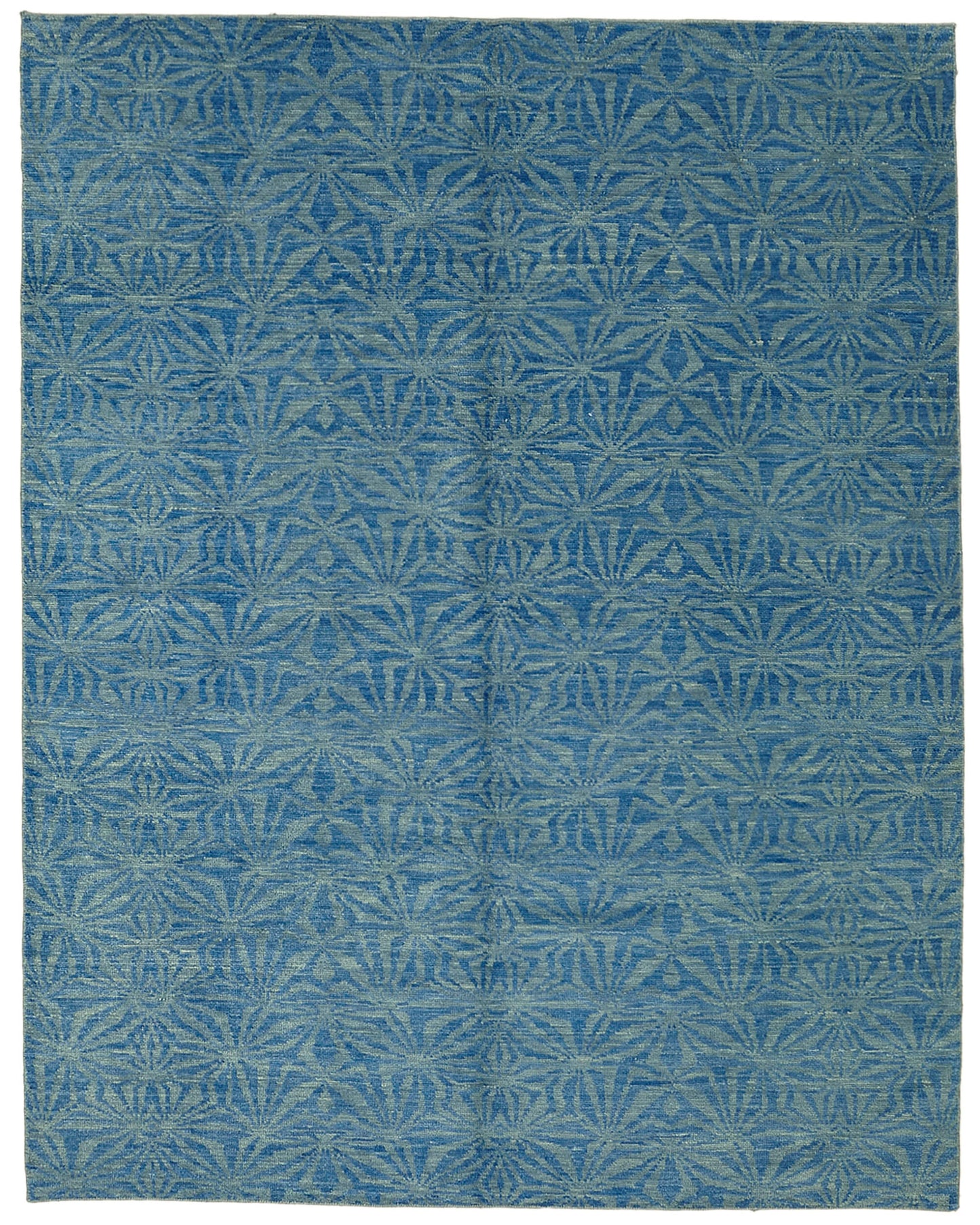 8x10 Blue Oushak Rug - 46285