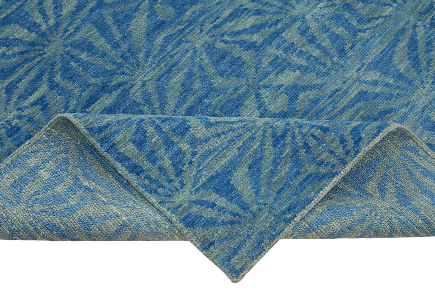 8x10 Blue Oushak Rug - 46285