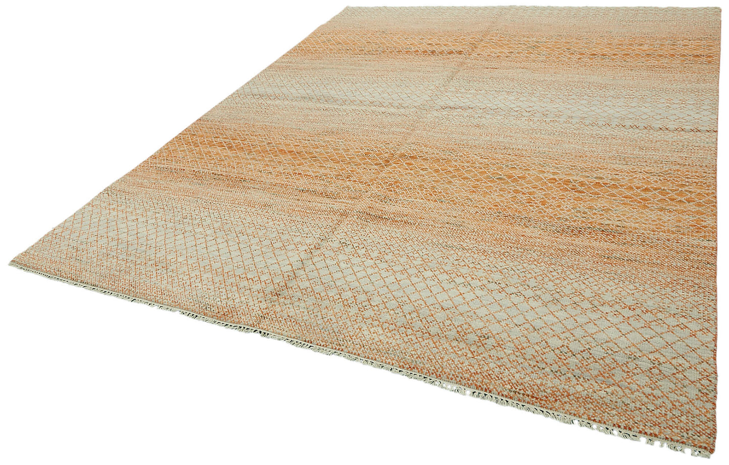 8x10 Orange Oushak Rug - 46288