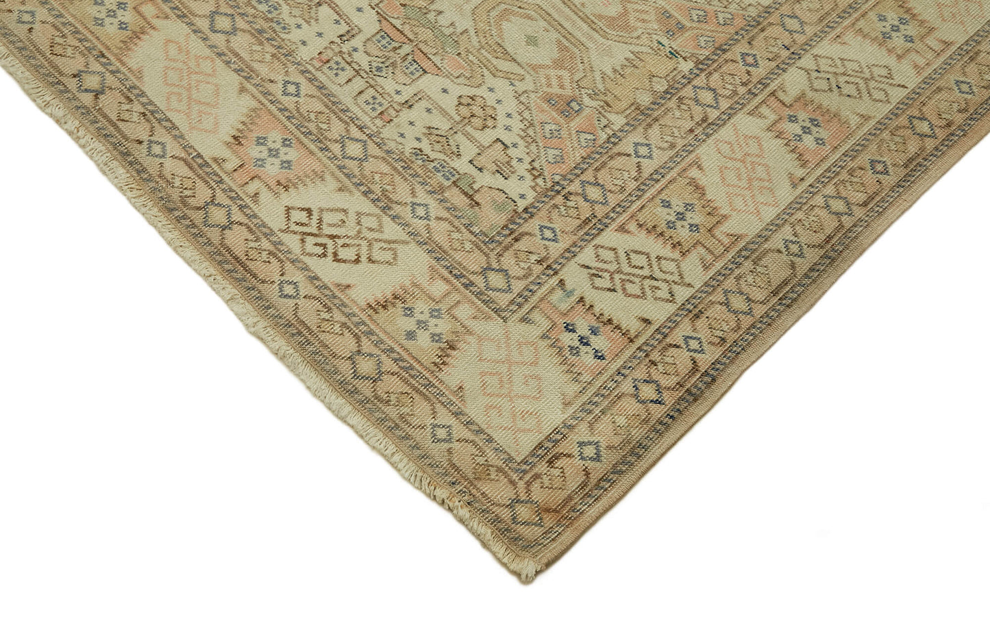 10x14 Beige Vintage Large Area Rug - 46396