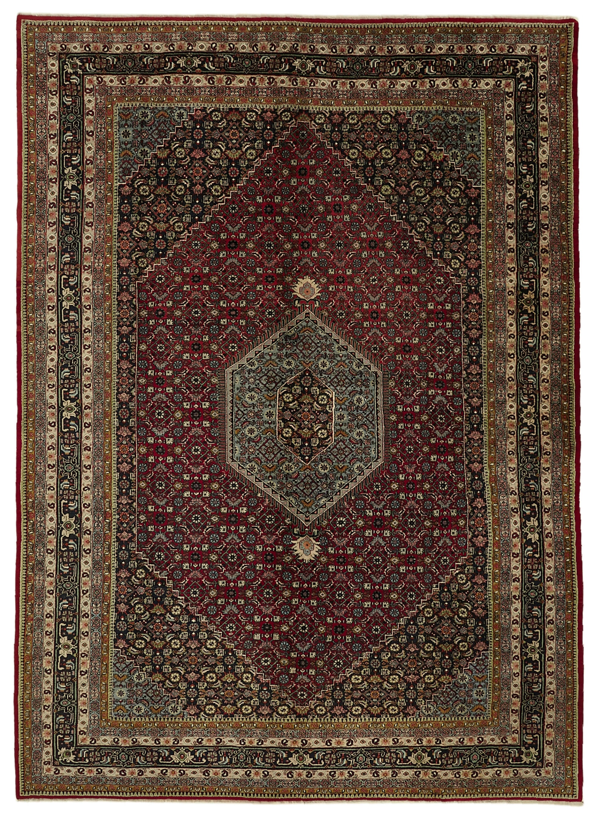 8x11 Red Vintage Large Area Rug - 46397