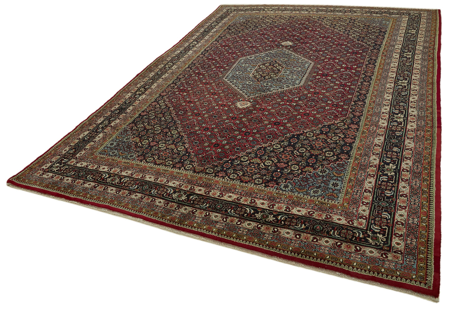 8x11 Red Vintage Large Area Rug - 46397