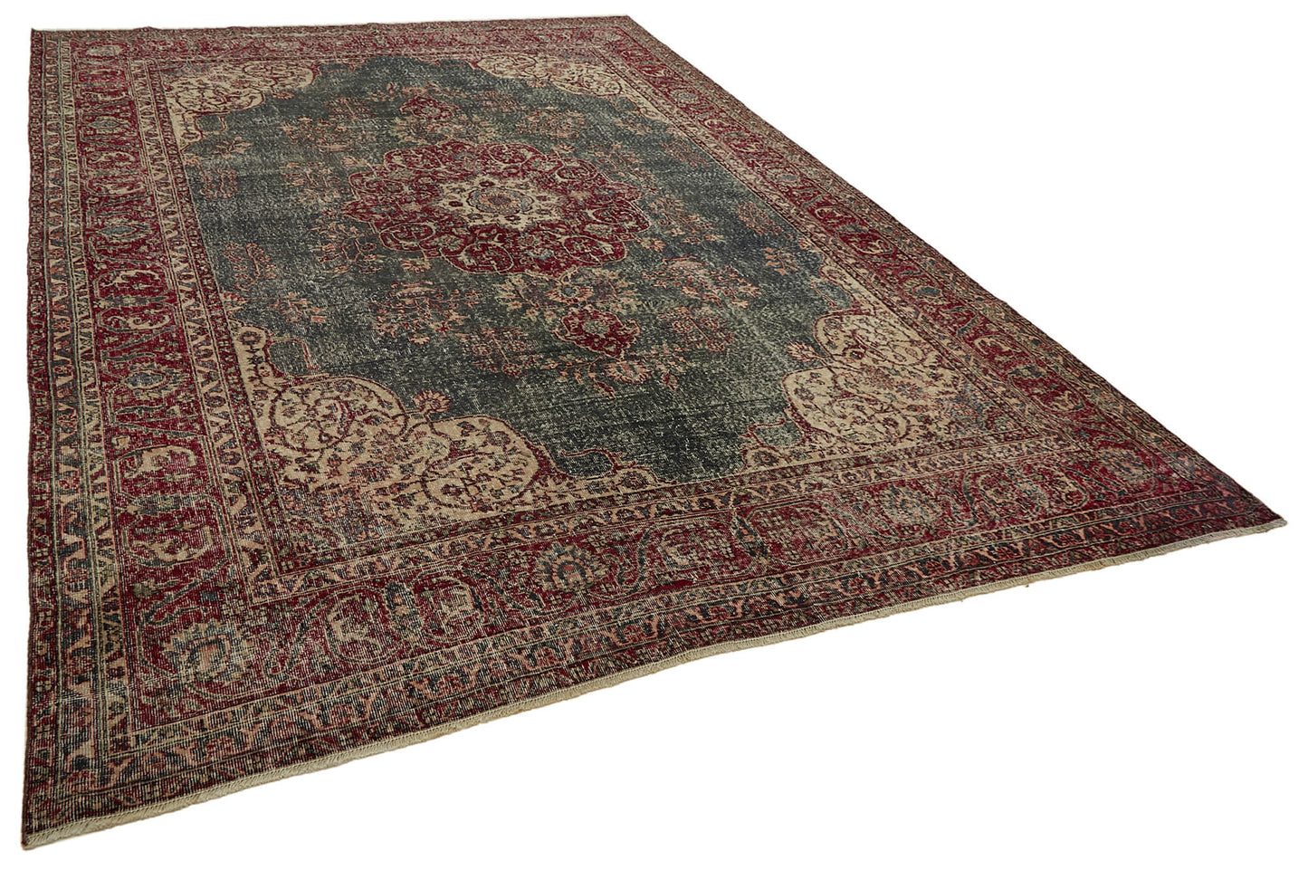 9x12 Red Vintage Large Area Rug - 46401