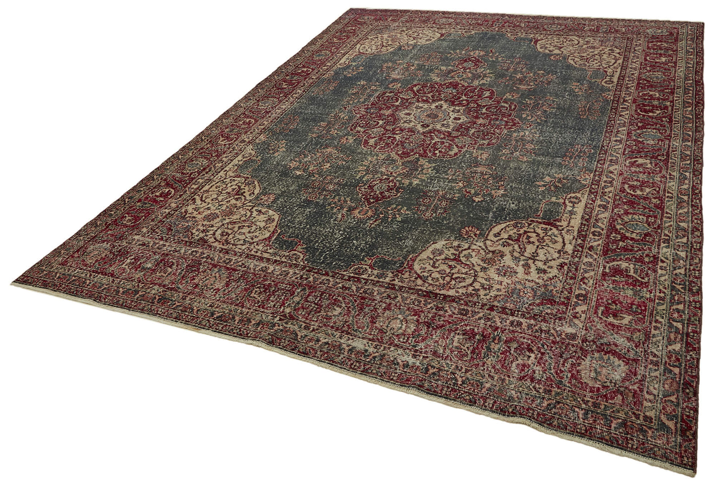 9x12 Red Vintage Large Area Rug - 46401