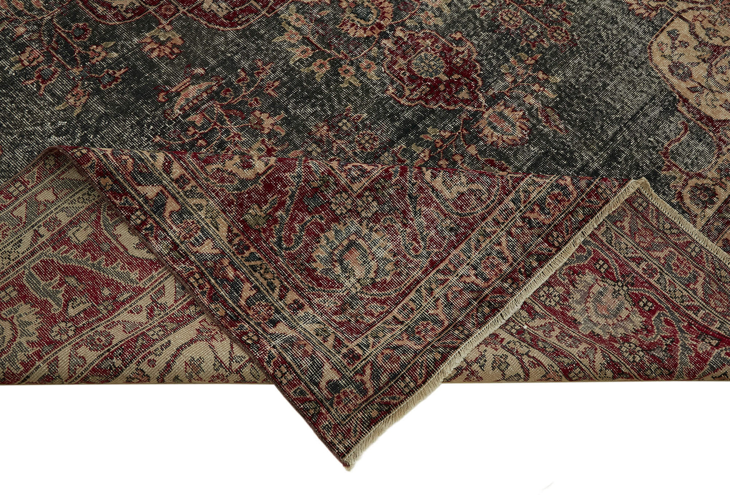 9x12 Red Vintage Large Area Rug - 46401