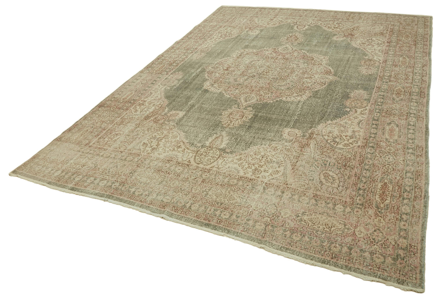 9x12 Beige Vintage Large Area Rug - 46407