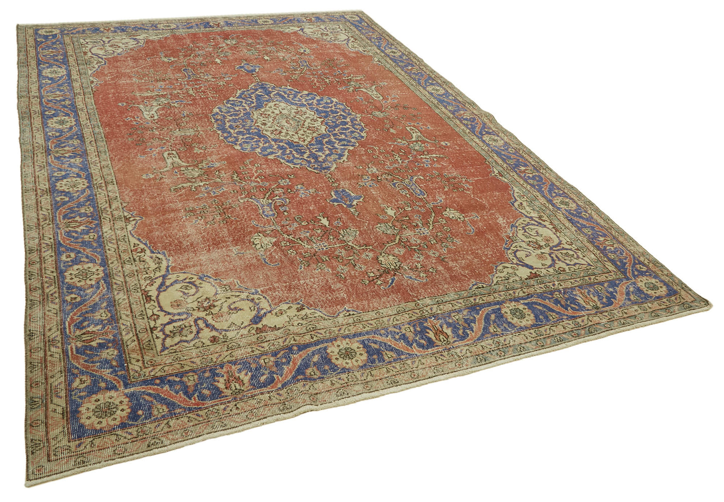 8x12 Red Vintage Large Area Rug - 46410