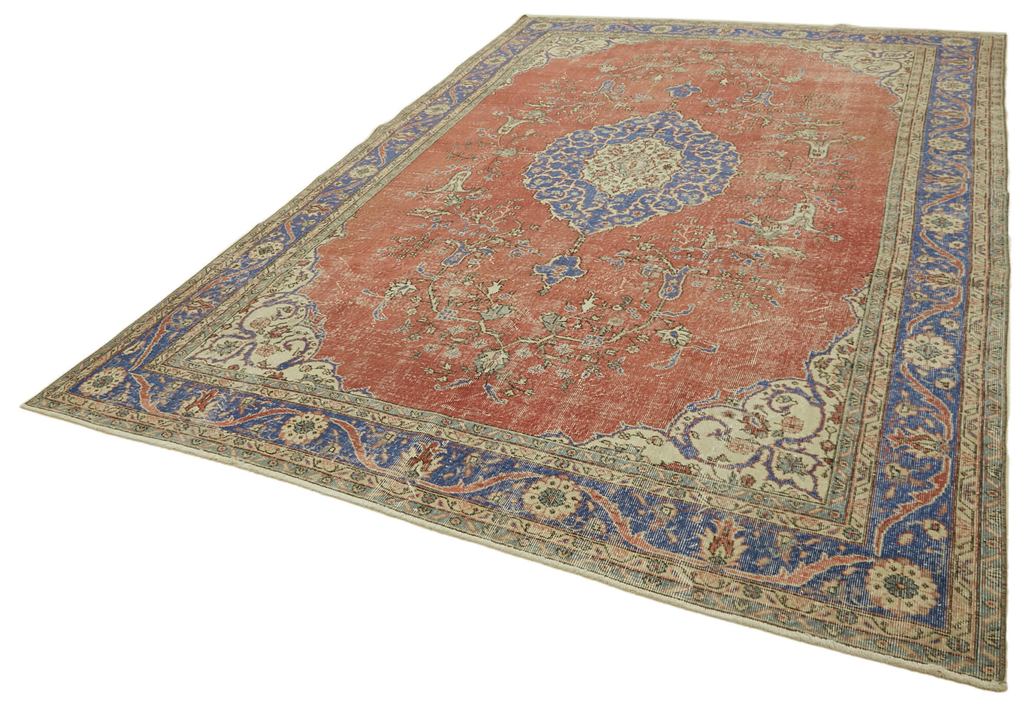 8x12 Red Vintage Large Area Rug - 46410