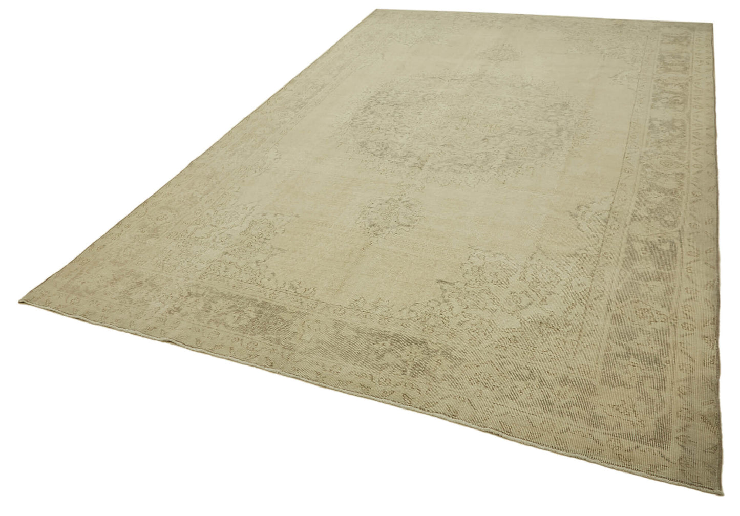 8x12 Beige Vintage Large Area Rug - 46412