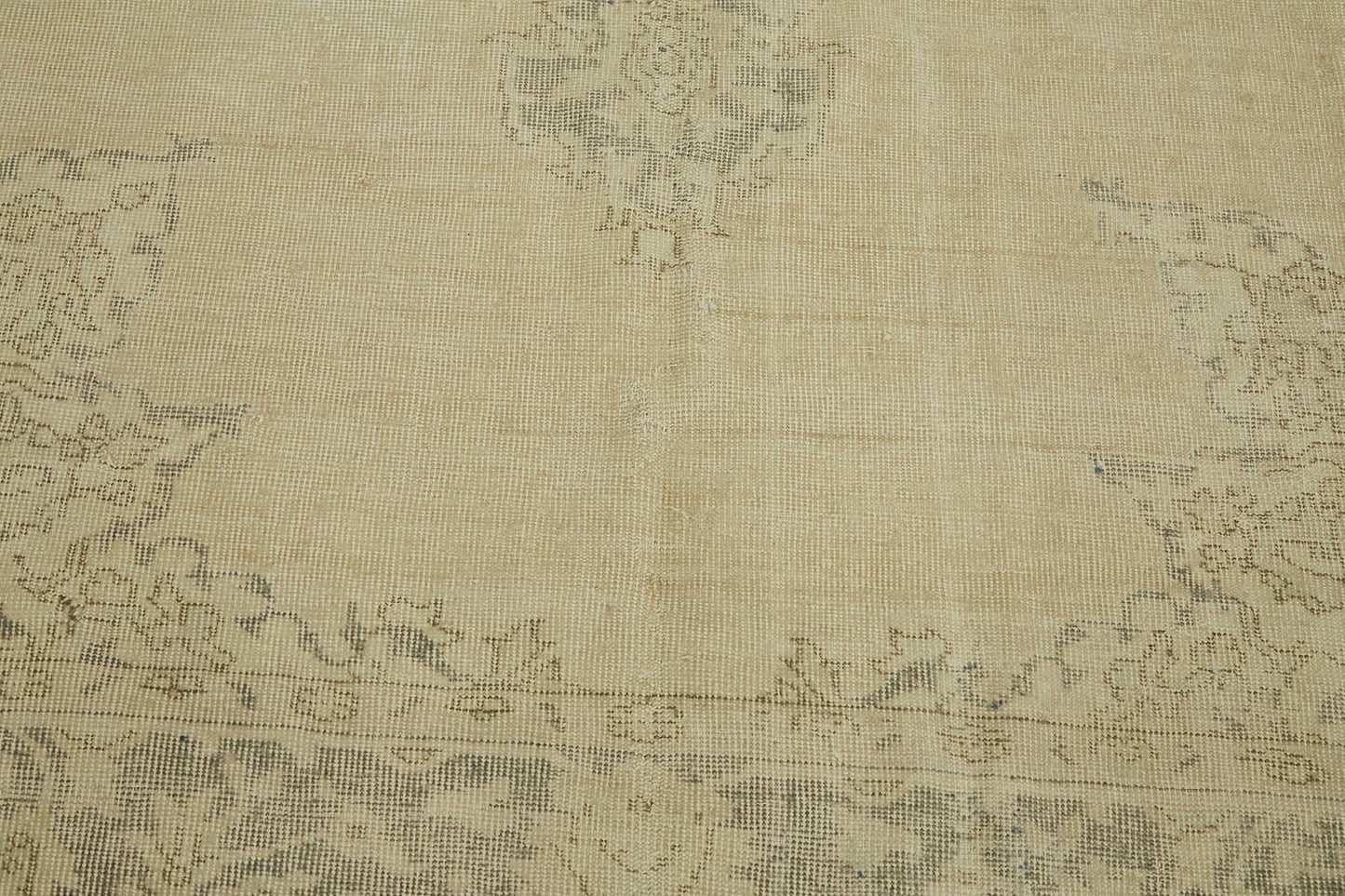 8x12 Beige Vintage Large Area Rug - 46412