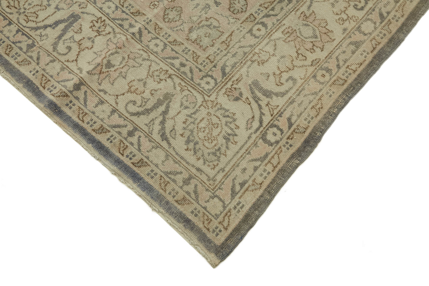 8x13 Beige Vintage Large Area Rug - 46413