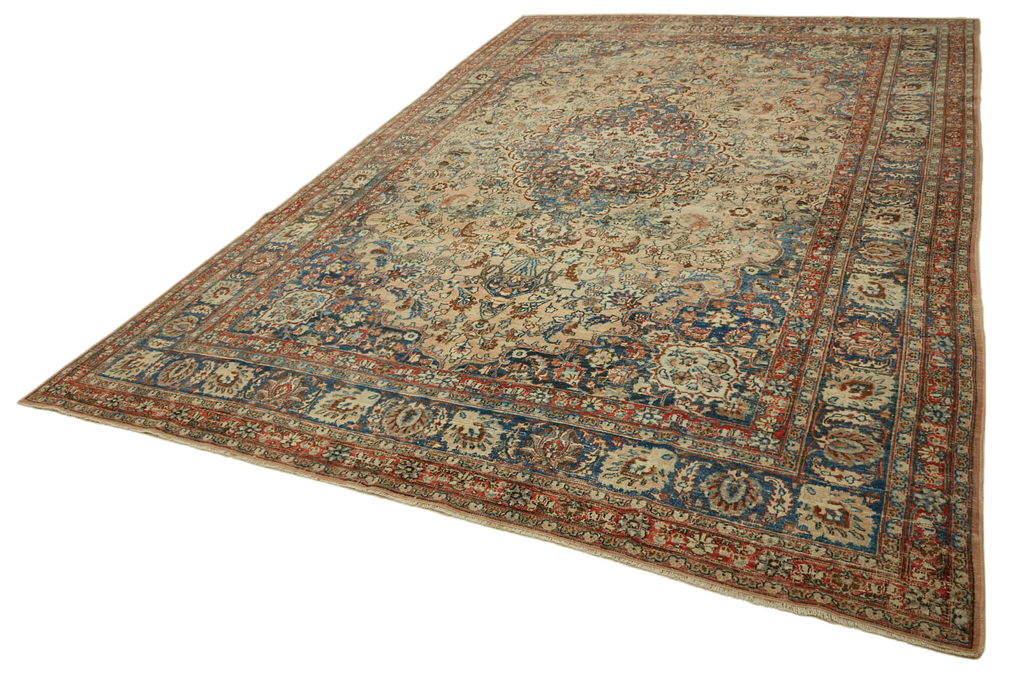 9x14 Beige Vintage Large Area Rug - 46414