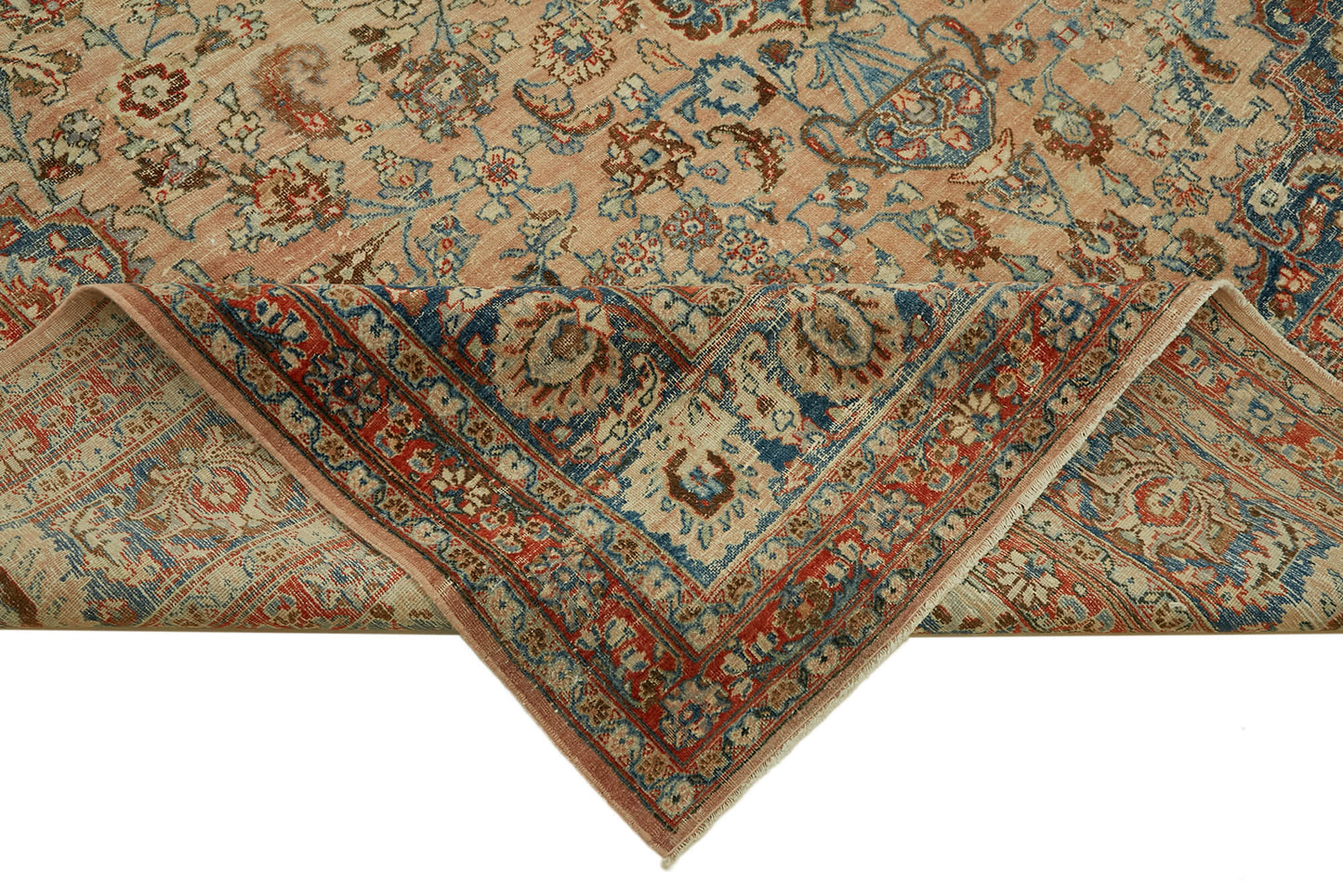 9x14 Beige Vintage Large Area Rug - 46414