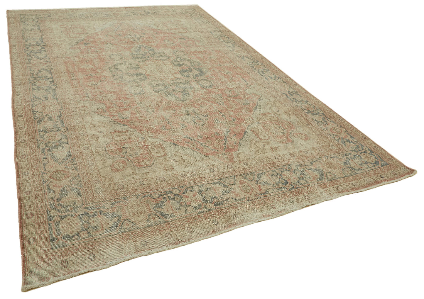 9x13 Beige Vintage Large Area Rug - 46416