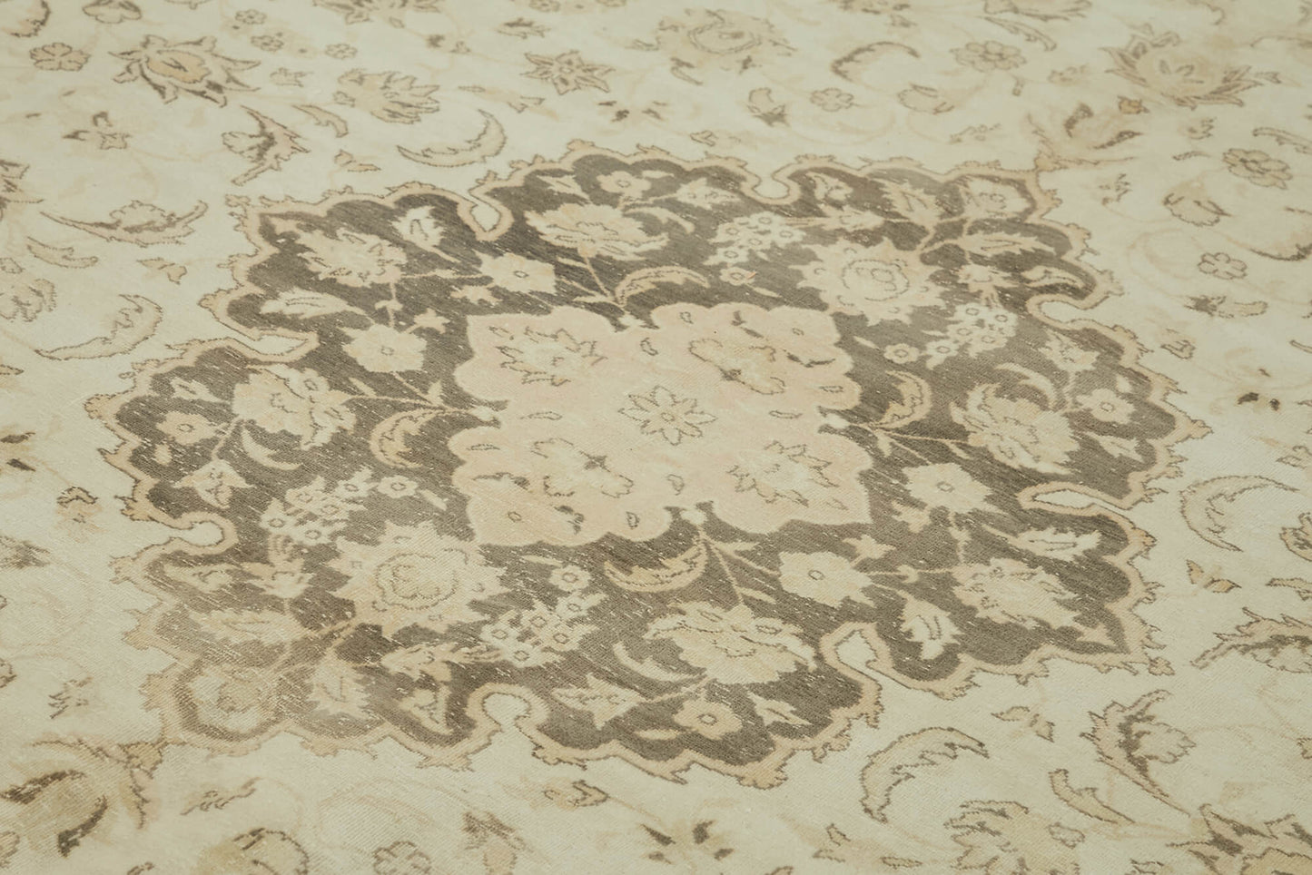 9x12 Beige Vintage Large Area Rug - 46417