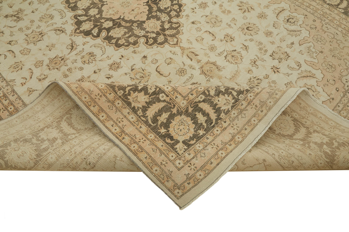 9x12 Beige Vintage Large Area Rug - 46417