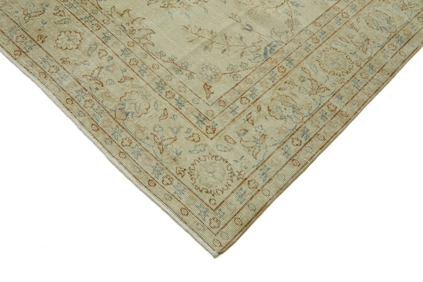 8x12 Beige Vintage Large Area Rug - 46424