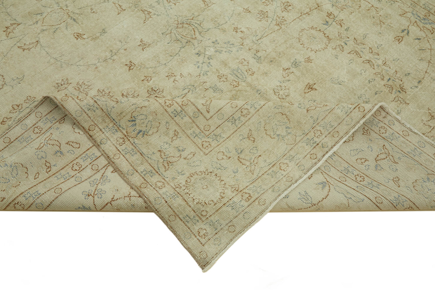 8x12 Beige Vintage Large Area Rug - 46424