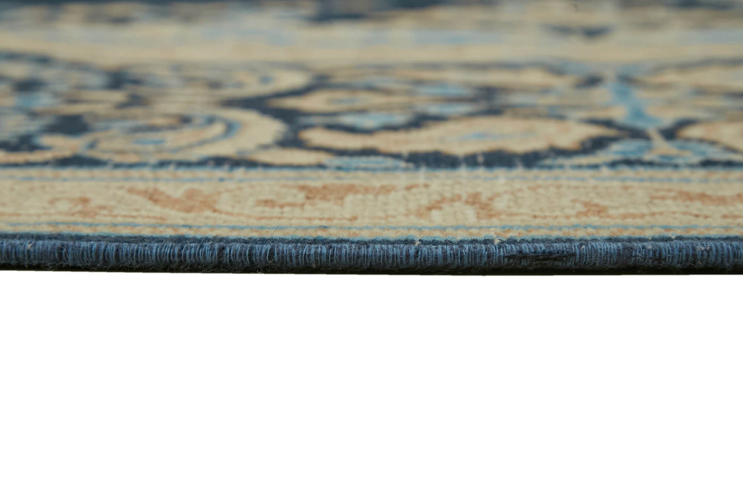 10x13 Blue Vintage Large Area Rug - 46430