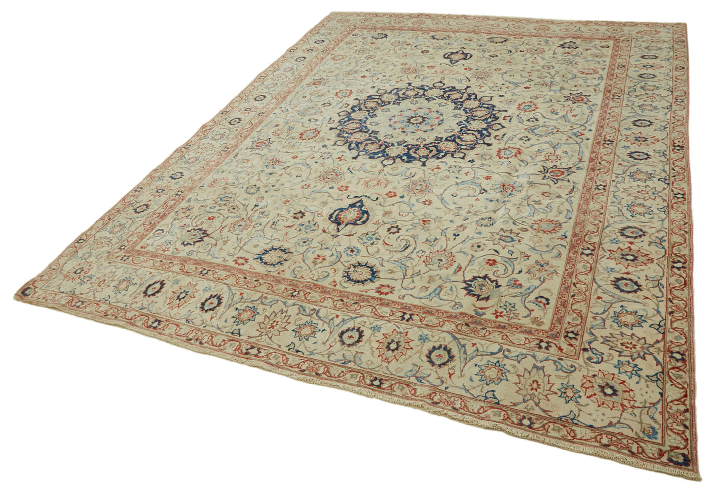 9x12 Beige Vintage Large Area Rug - 46432