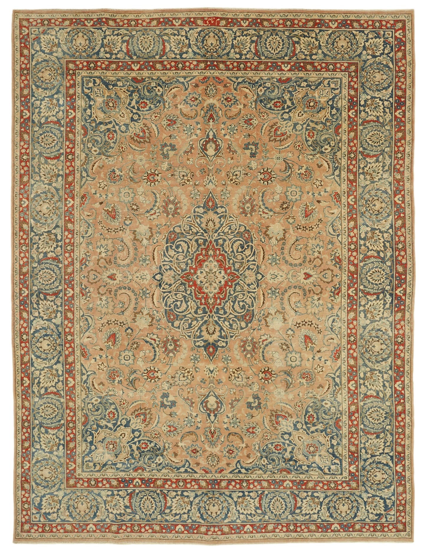 9x12 Beige Vintage Large Area Rug - 46433